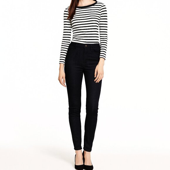 kate spade Denim - Kate Spade Saturday Dark Wash Jeans Sz 2/26 Women’s Designer Denim Straight Slim